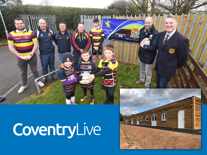 CabinsGB assist Trinity Guild RFC with state-of-the-art new ground and clubhouse project