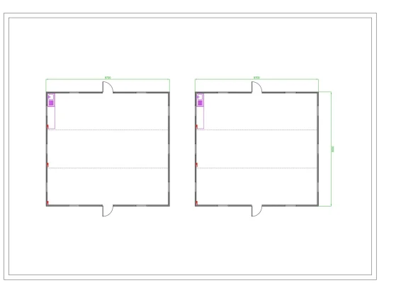  - Ref: 3795 - 9.6m x 9m Modular Building